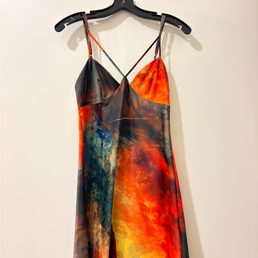Urban Outfitters Fiery Multicolor Dress